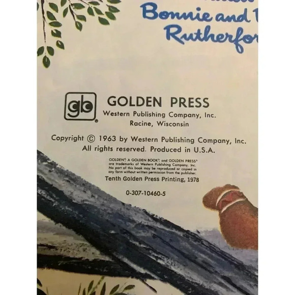 The Gingerbread Man by Bernie Bill Rutherford 1963 Whitman Vintage Book Collect - Picture 12 of 12